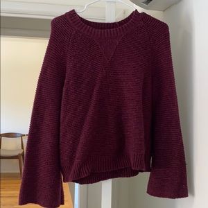 Burgundy Madewell Sweater!